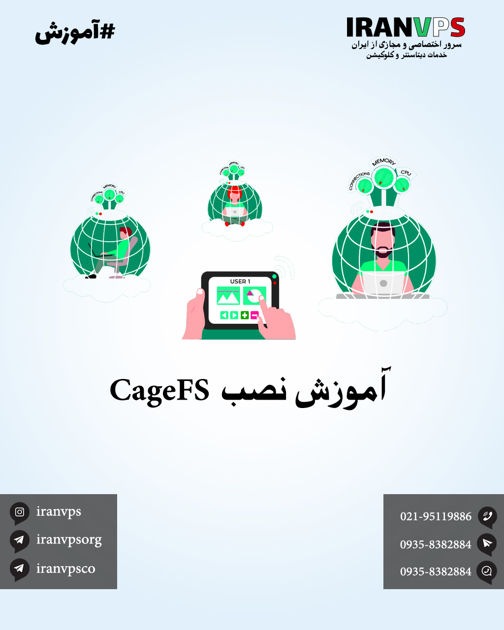 آموزش نصب cagefs