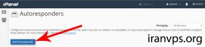 پاسخگویی خودکار در CPANEL