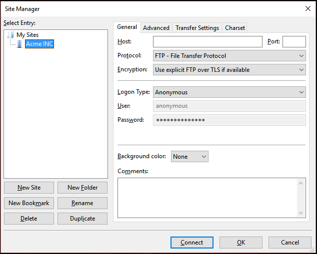 filezilla