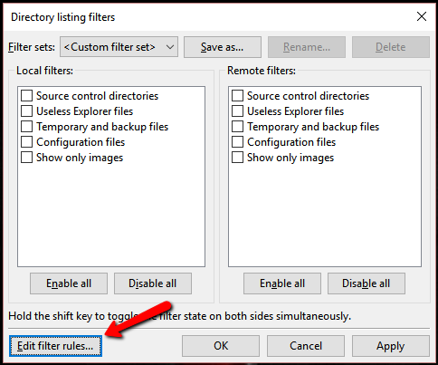 filezilla