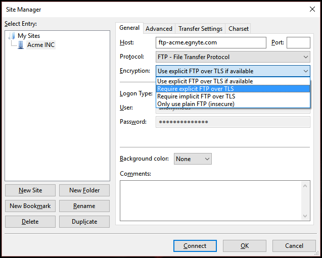 filezilla