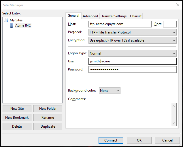 filezilla