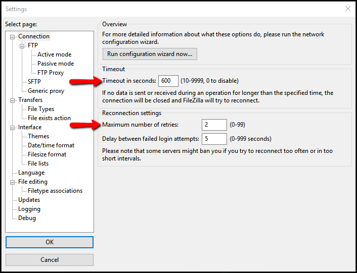 filezilla