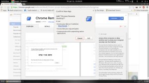 نصب پلاگین Chrome remote Desktop روی لینوکس