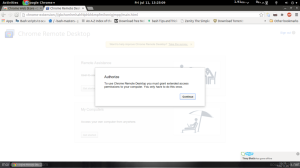 نصب پلاگین Chrome remote Desktop روی لینوکس