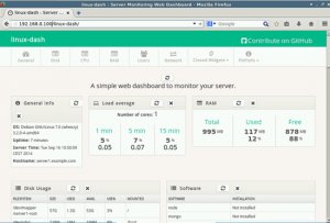 نحوه نصب و پیکربندی Linux-dash روی اوبونتو و دبیان wheezy
