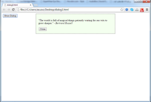 تگ dialog و کاربرد آن در html
