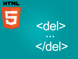 تگ del و کاربرد آن در html