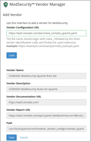 روش نصب Comodo Web Application Firewall بر روی cpanel