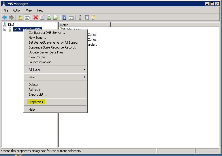 آموزش غیر فعال نمودن DNS Recursion در windows سرور
